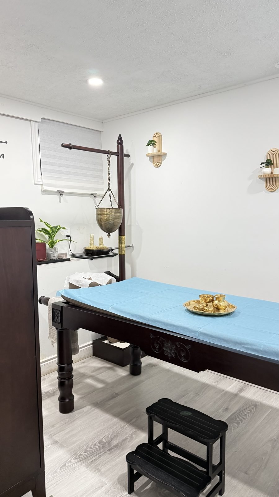 Pranaah Ayurcare clinic — Treatment room